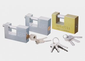 十字、原子鎖、一字仿銅巨型鎖